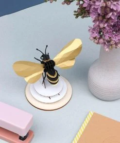 3D-Bastelset DIY - Bastel - Set - Biene Mit Goldenen Flügeln