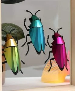 3D-Bastelset DIY - Bastel - Set - Schmuckkäfer Türkis DIY - Bastelsets