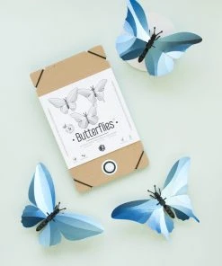 3D-Bastelset DIY - Bastel - Set - Drei Schmetterlinge DIY - Bastelsets