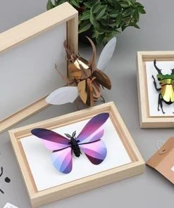 3D-Bastelset DIY - Bastelsets Rahmen Für DIY - Set Insekten M