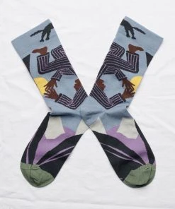 Bonne Maison Motivsocken Albtraum