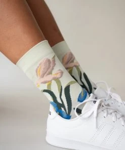 Bonne Maison Motivsocken Iris SALE