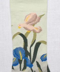 Bonne Maison Motivsocken Iris SALE
