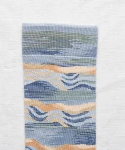 Bonne Maison Motivsocken Mit Wellen Und Sanddünen SALE