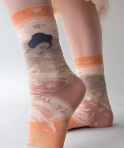 Bonne Maison Motivsocken - Multico Dancer - Geisha