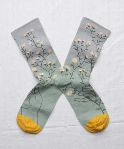 Bonne Maison Motivsocken Rain Camomile