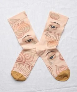 Bonne Maison Motivsocken Träne
