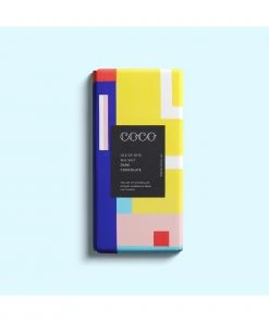 COCO Chocolatier Isle Of Skye Sea Salt Dark Chocolate Bar