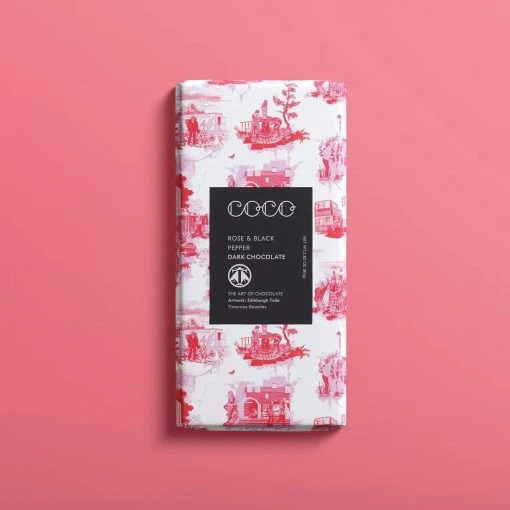 COCO Chocolatier Schokolade COCO | Rose And Black Pepper