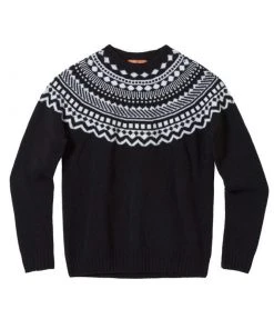 Donna Wilson SALE Schwarz Weißer Pullover Aus Reiner Wolle Für Damen