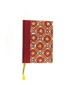 Nauli Kleiner Tagesplaner 2022 Batik Rot Orange