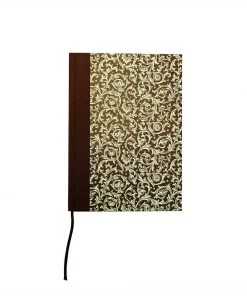 Nauli SALE DIN A5 Wochenplaner Renaissance Ornament Braun