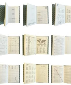 Nauli Kleiner Wochenkalender 2022 Renaissance Ornament Braun SALE