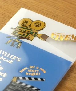 Traveler's Company Traveler's Company Clear Folder - Passport Size - 2022 - TRAVELER´S Notebook